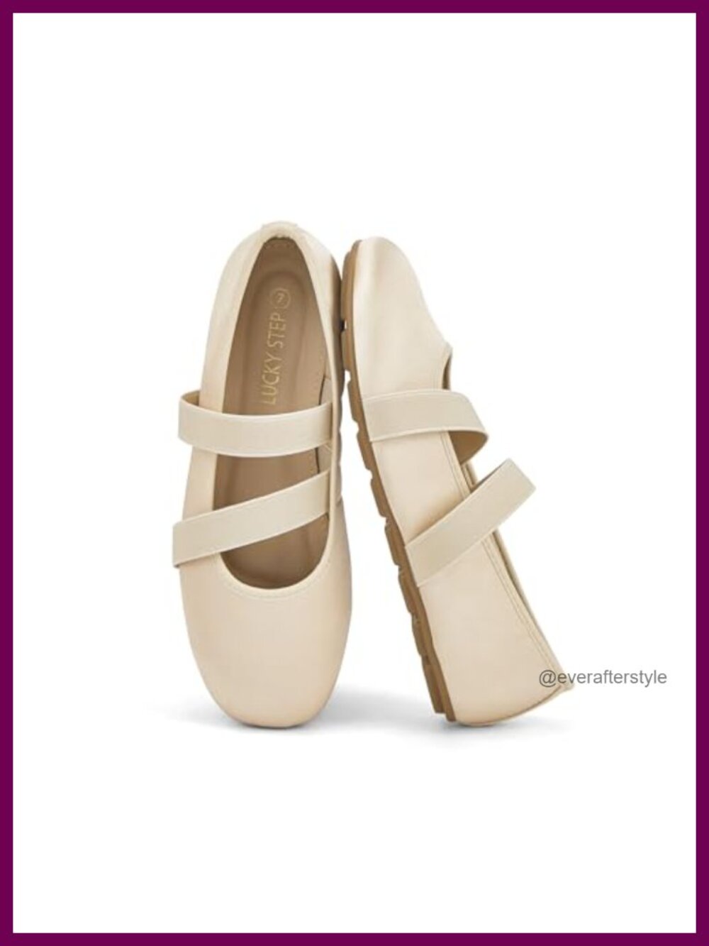 Women's Mary Jane Flats Satin Elastic Straps Round Toe Pull-On